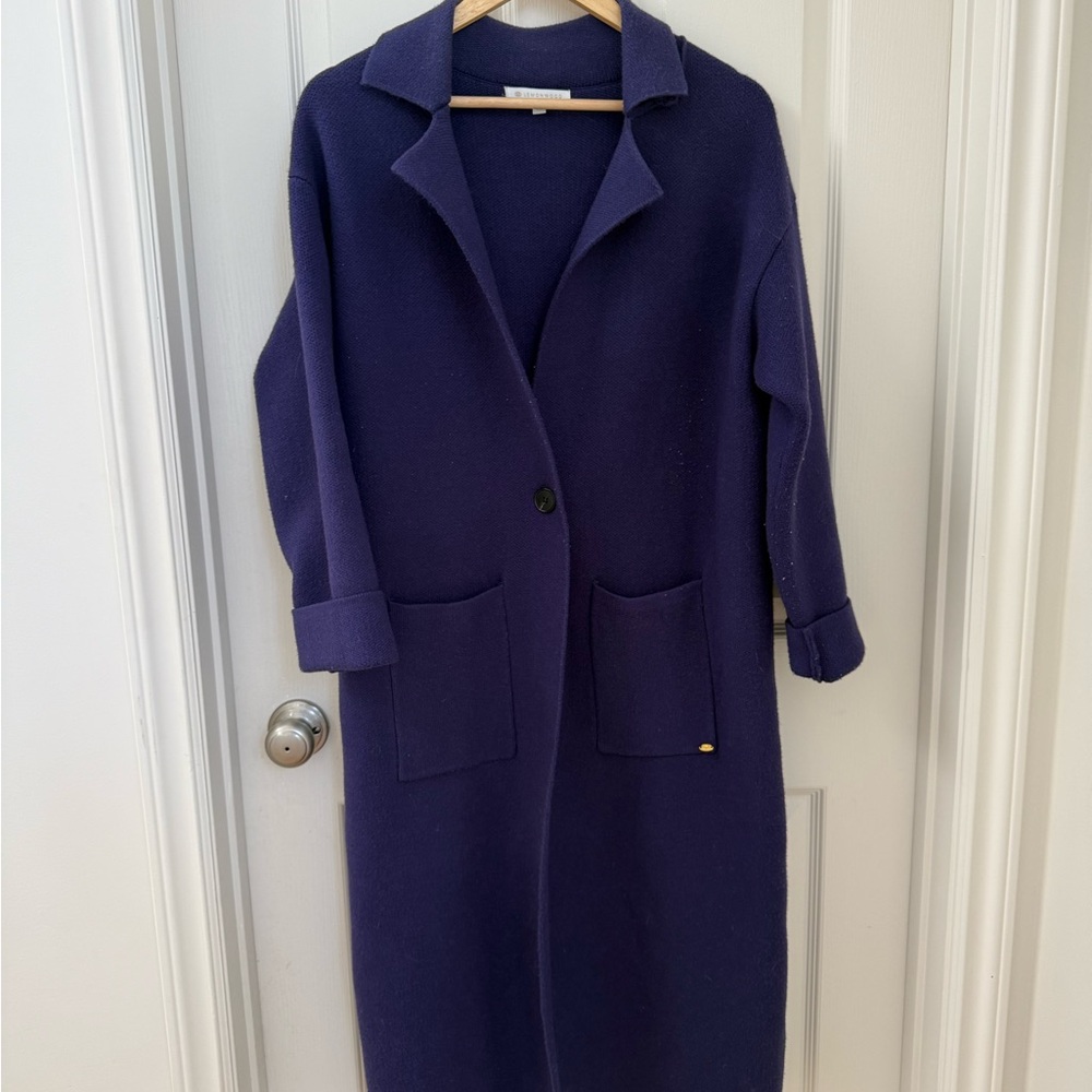Lemonwood Purple Long Coat